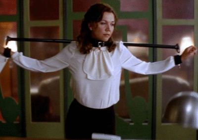 Secretary movie roleplay scene London escort